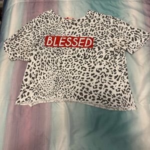 Blessed crop top